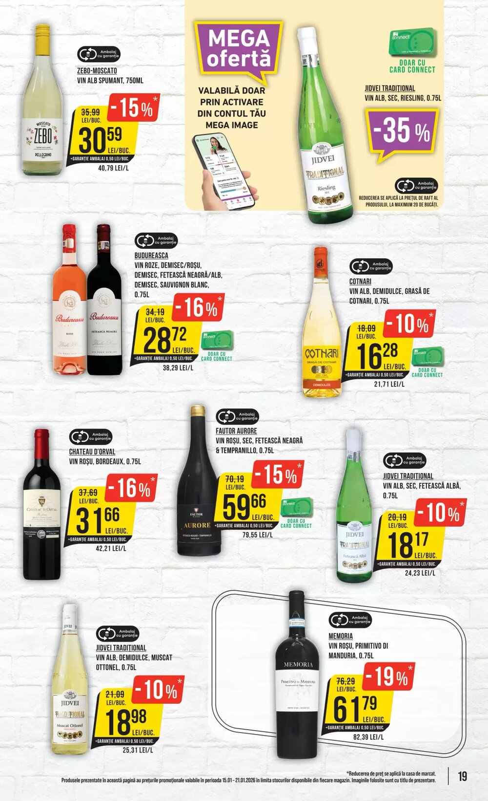 Catalogul cu oferte Mega Image valabil de la 15.01.2026 - Pagina 19.