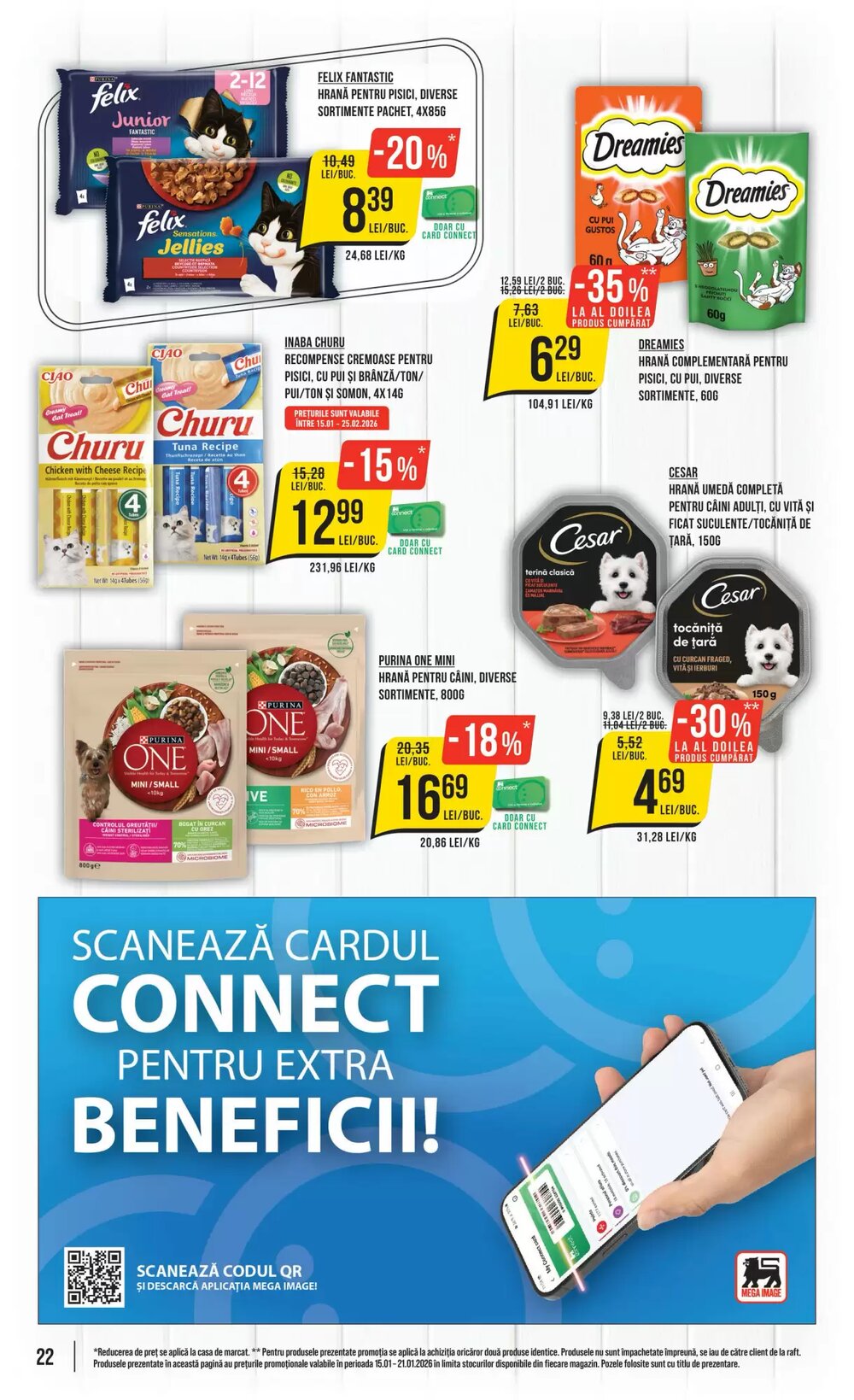 Catalogul cu oferte Mega Image valabil de la 15.01.2026 - Pagina 22.