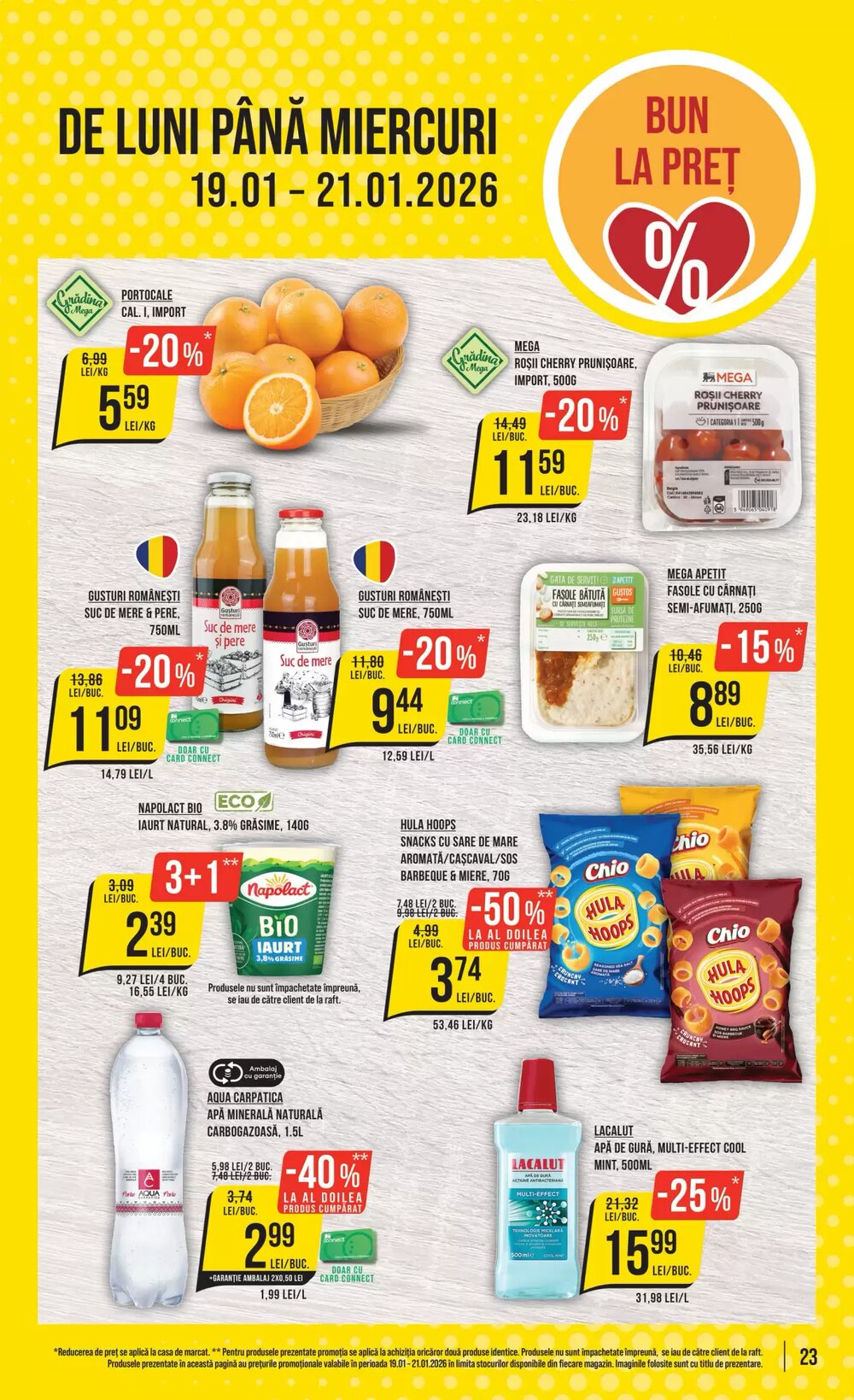 Catalogul cu oferte Mega Image valabil de la 15.01.2026 - Pagina 23.