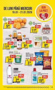 Catalogul cu oferte Mega Image valabil de la 15.01.2026 - Pagina 23.