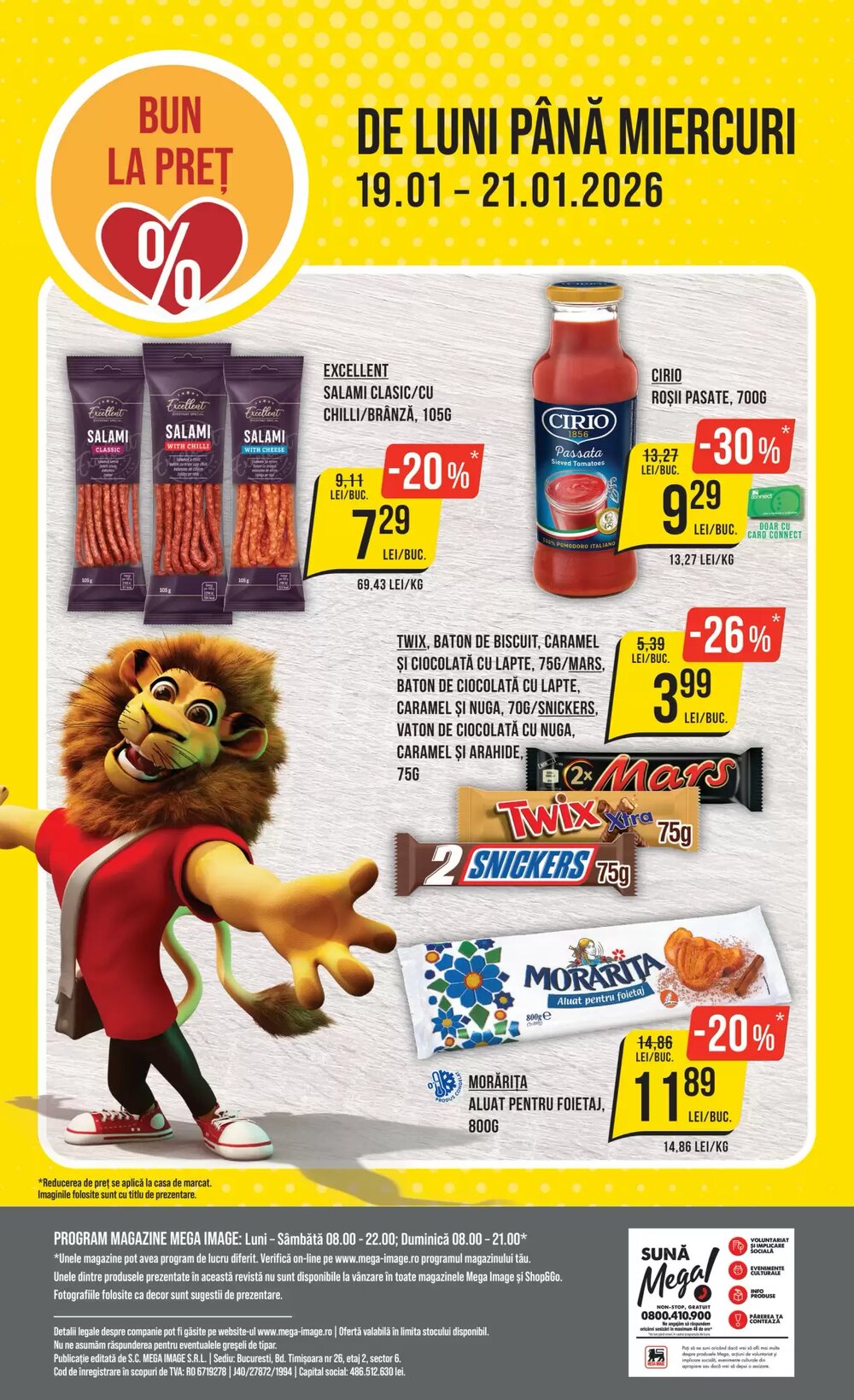 Catalogul cu oferte Mega Image valabil de la 15.01.2026 - Pagina 24.