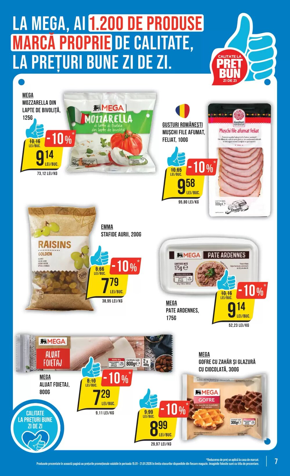 Catalogul cu oferte Mega Image valabil de la 15.01.2026 - Pagina 7.