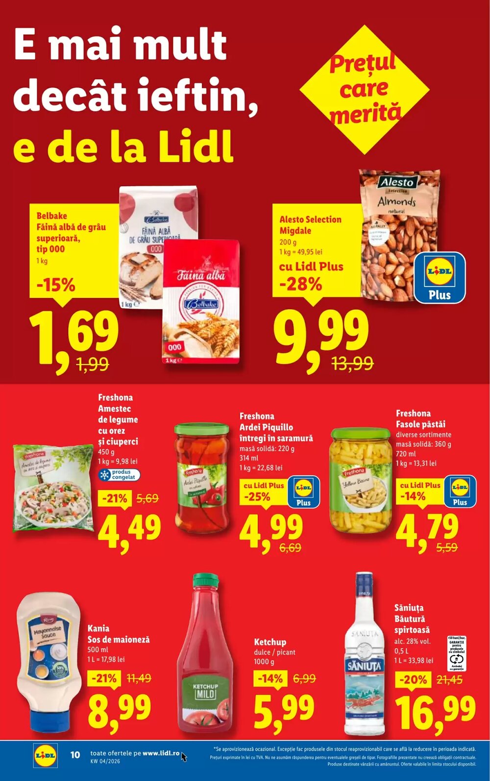 Catalogul cu oferte Lidl valabil de la 19.01.2026 - Pagina 10.