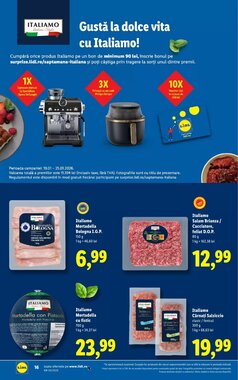 Catalogul cu oferte Lidl valabil de la 19.01.2026 - Pagina 16.