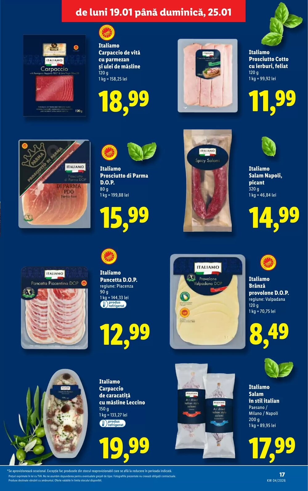 Catalogul cu oferte Lidl valabil de la 19.01.2026 - Pagina 17.