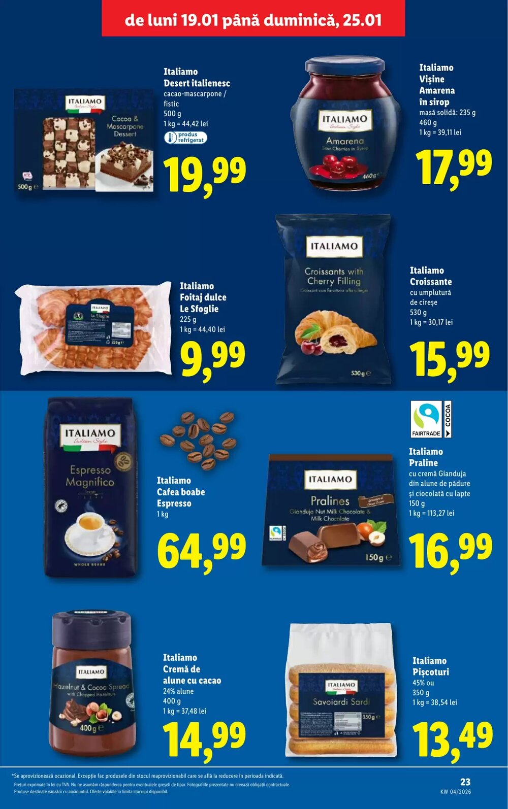 Catalogul cu oferte Lidl valabil de la 19.01.2026 - Pagina 23.