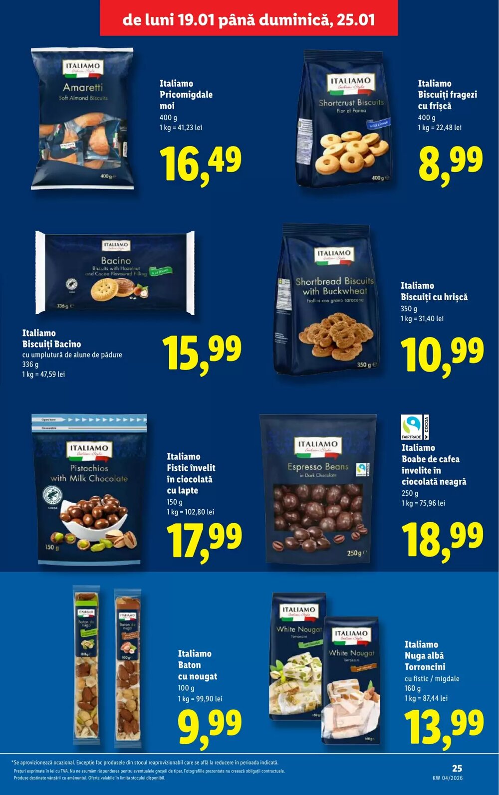 Catalogul cu oferte Lidl valabil de la 19.01.2026 - Pagina 25.