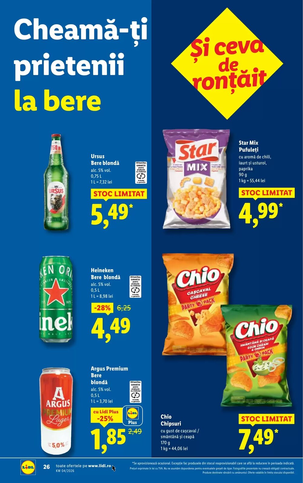 Catalogul cu oferte Lidl valabil de la 19.01.2026 - Pagina 26.