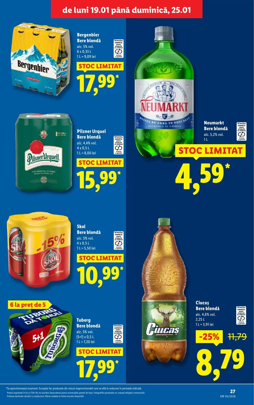 Catalogul cu oferte Lidl valabil de la 19.01.2026 - Pagina 27.
