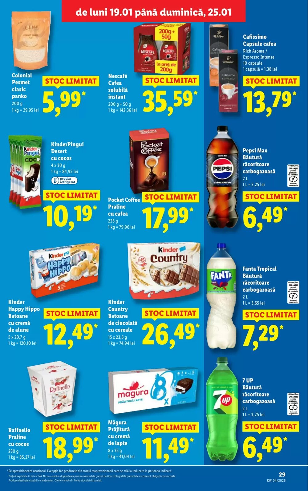 Catalogul cu oferte Lidl valabil de la 19.01.2026 - Pagina 29.