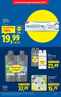 Catalogul cu oferte Lidl valabil de la 19.01.2026 - Pagina 31.