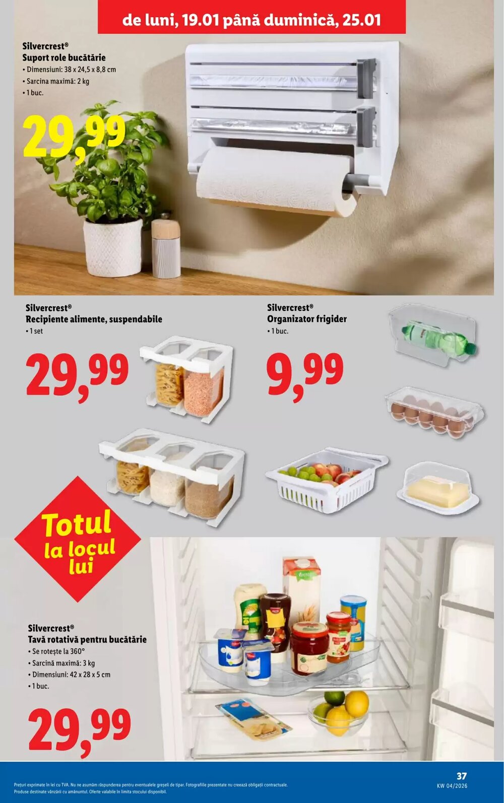 Catalogul cu oferte Lidl valabil de la 19.01.2026 - Pagina 37.