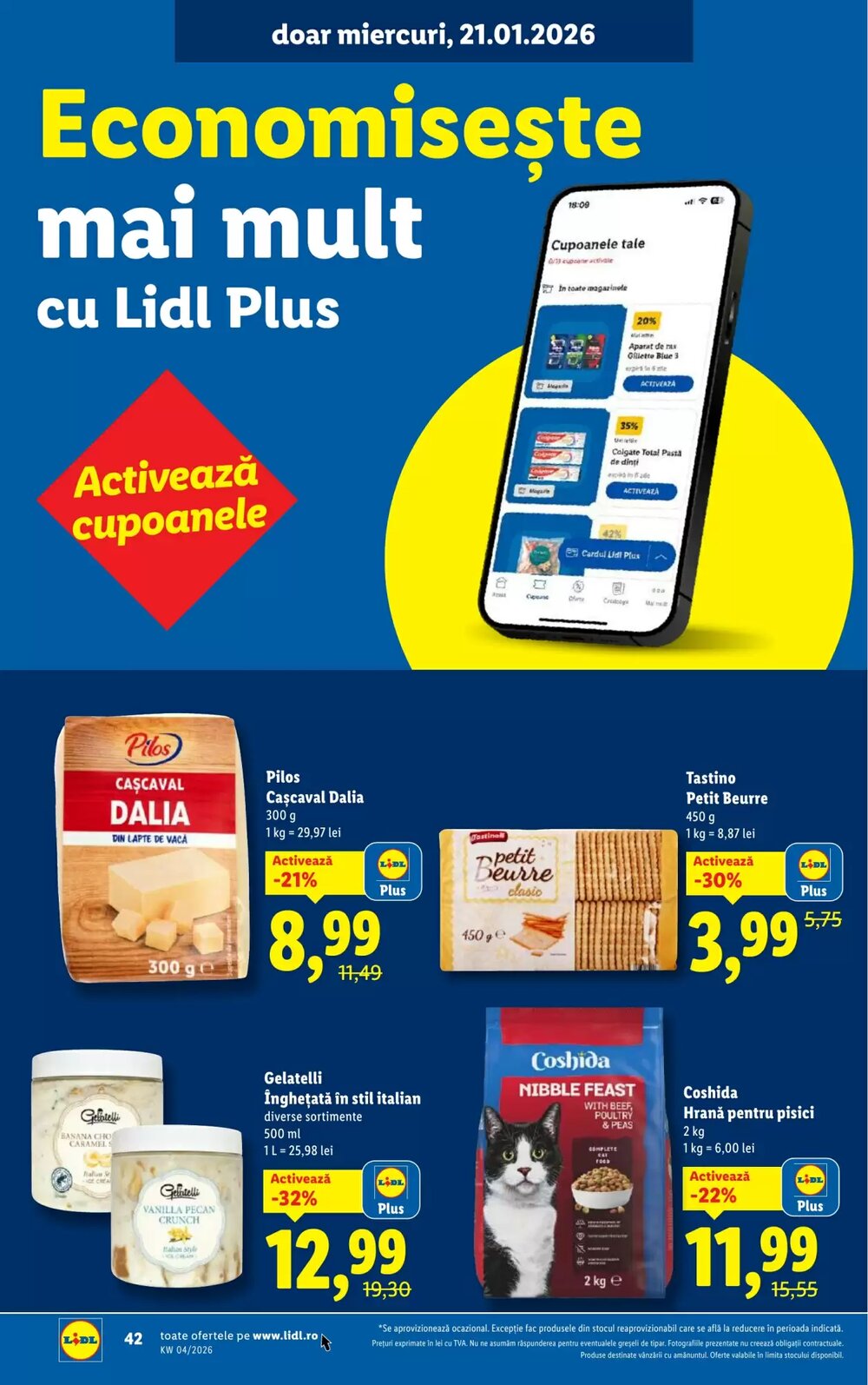 Catalogul cu oferte Lidl valabil de la 19.01.2026 - Pagina 42.
