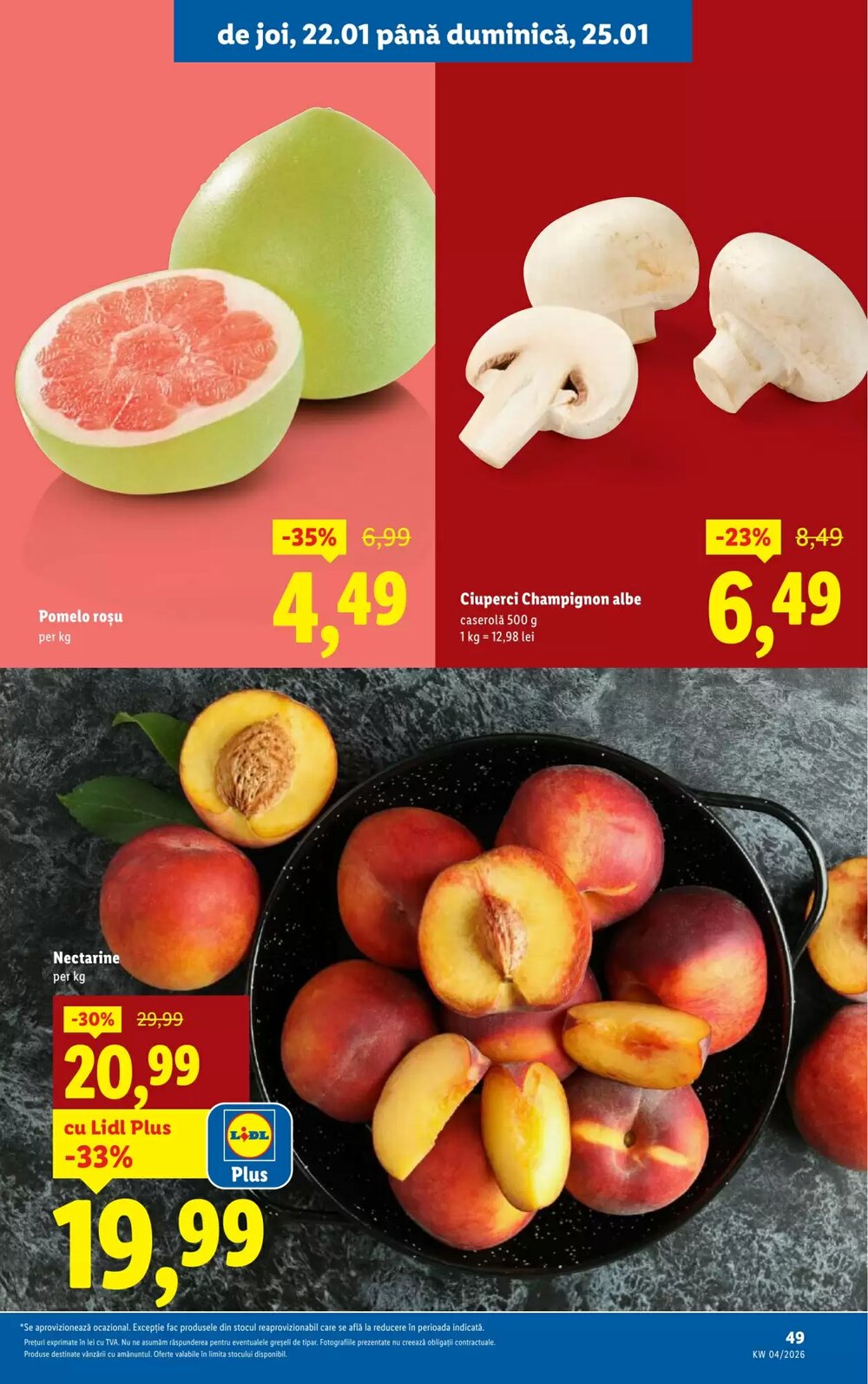 Catalogul cu oferte Lidl valabil de la 19.01.2026 - Pagina 49.