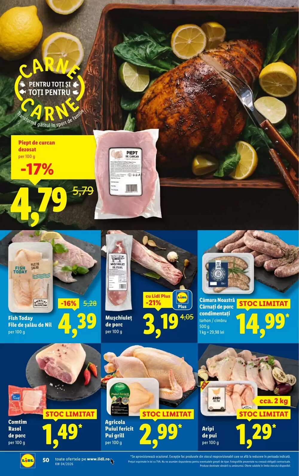 Catalogul cu oferte Lidl valabil de la 19.01.2026 - Pagina 50.