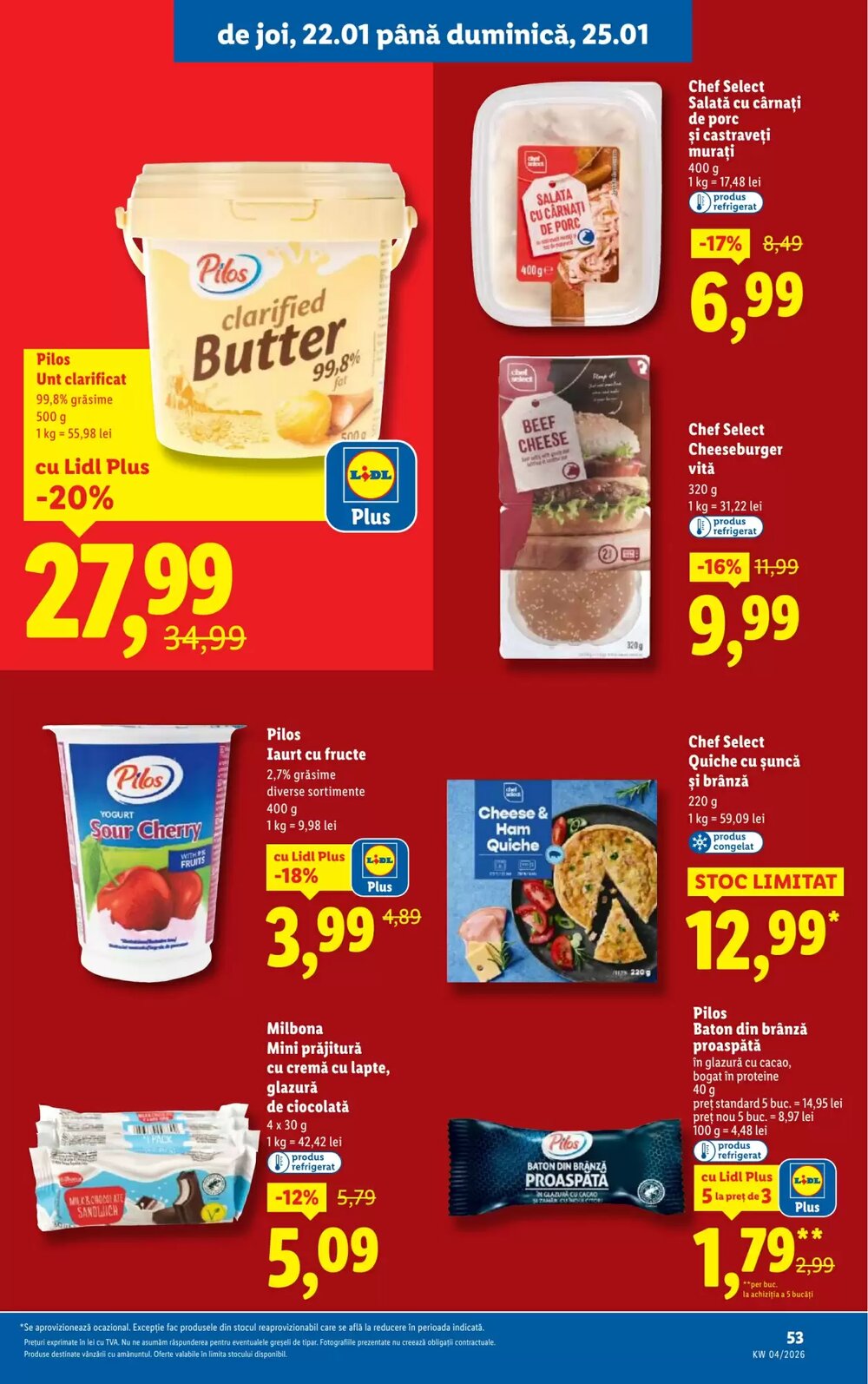 Catalogul cu oferte Lidl valabil de la 19.01.2026 - Pagina 53.
