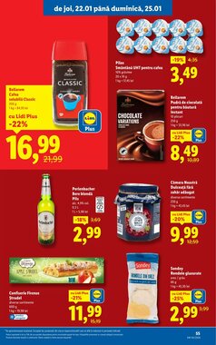 Catalogul cu oferte Lidl valabil de la 19.01.2026 - Pagina 55.