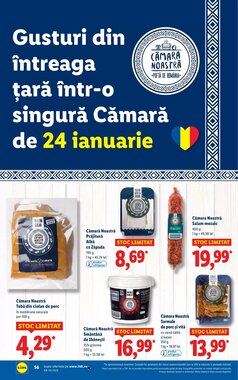 Catalogul cu oferte Lidl valabil de la 19.01.2026 - Pagina 56.