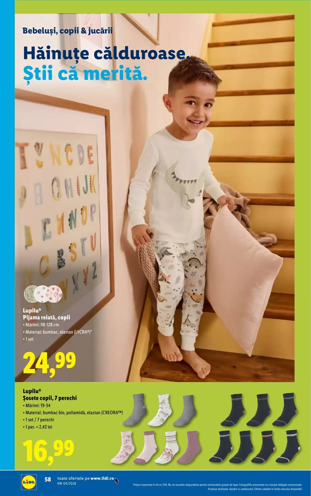 Catalogul cu oferte Lidl valabil de la 19.01.2026 - Pagina 58.