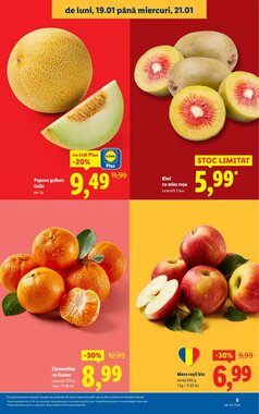 Catalogul cu oferte Lidl valabil de la 19.01.2026 - Pagina 5.