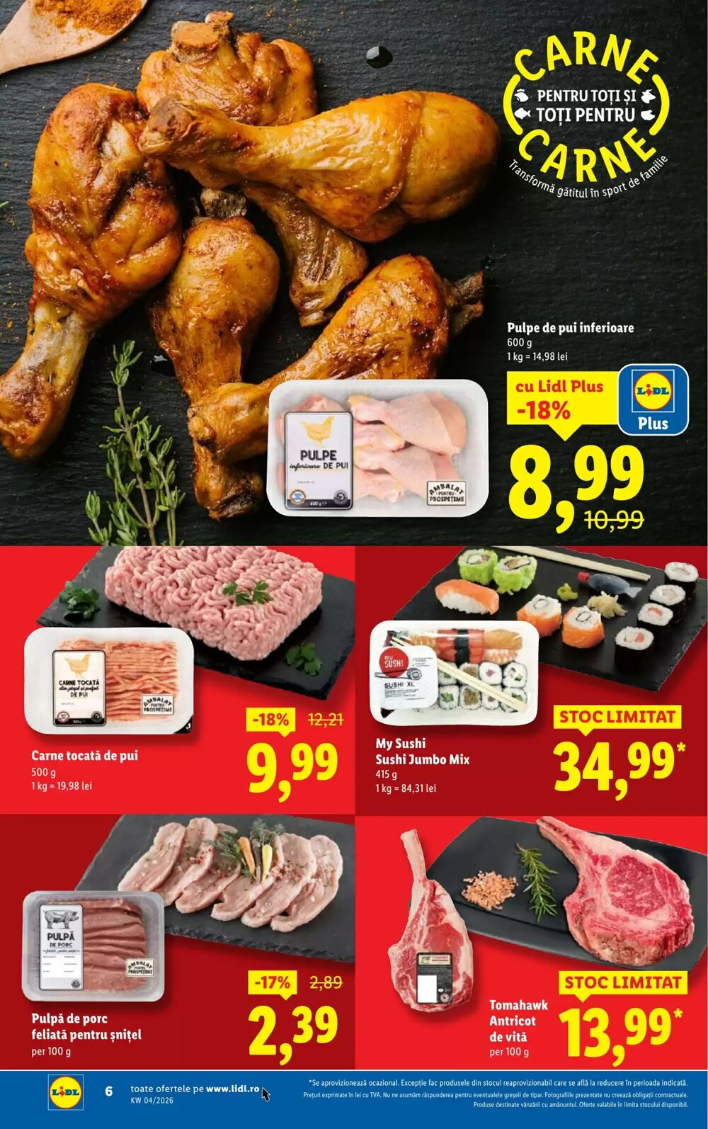 Catalogul cu oferte Lidl valabil de la 19.01.2026 - Pagina 6.