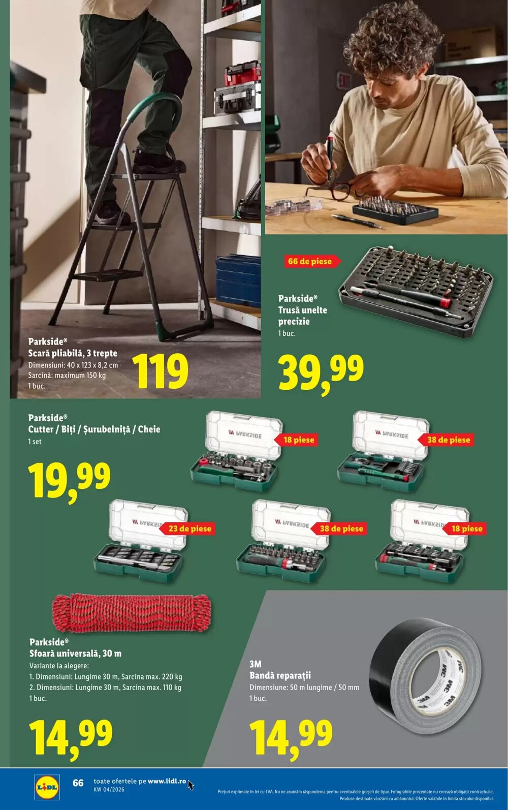Catalogul cu oferte Lidl valabil de la 19.01.2026 - Pagina 66.