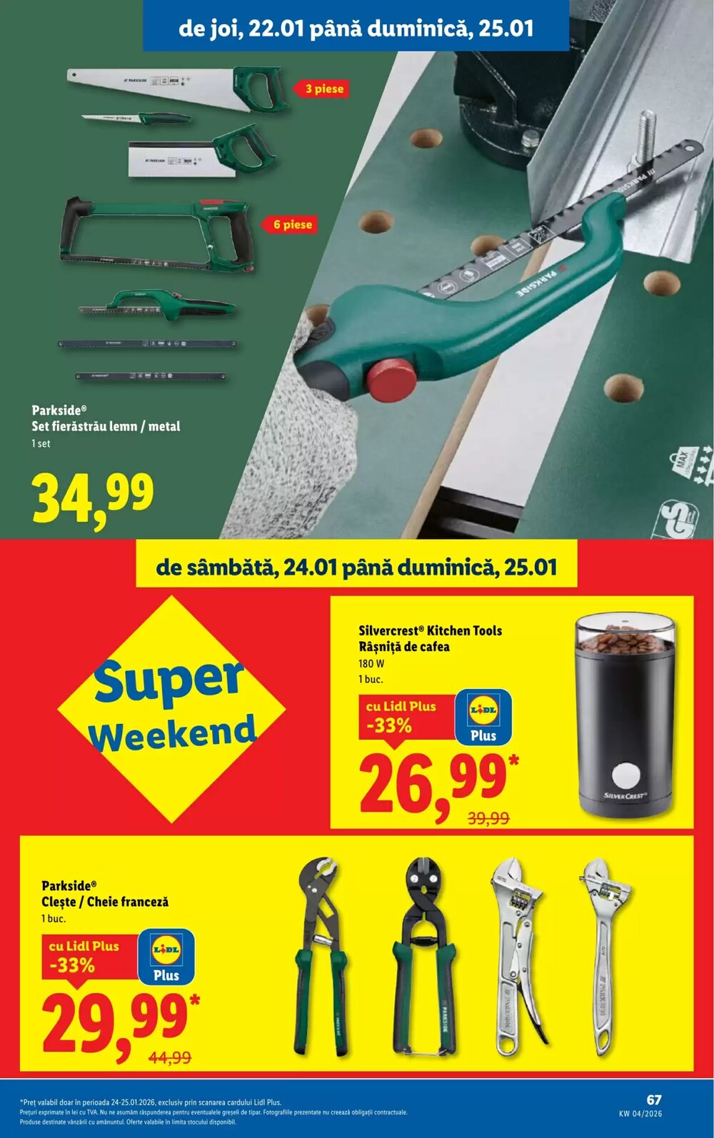 Catalogul cu oferte Lidl valabil de la 19.01.2026 - Pagina 67.