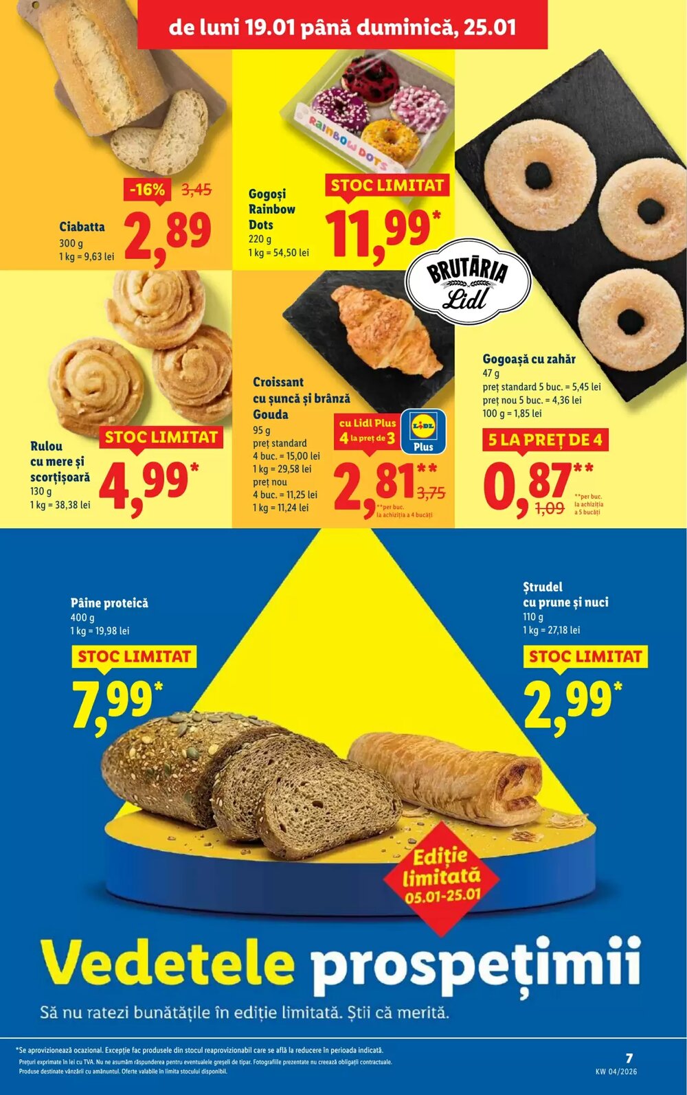 Catalogul cu oferte Lidl valabil de la 19.01.2026 - Pagina 7.