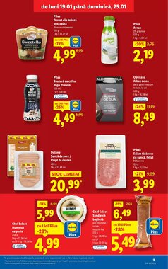Catalogul cu oferte Lidl valabil de la 19.01.2026 - Pagina 9.