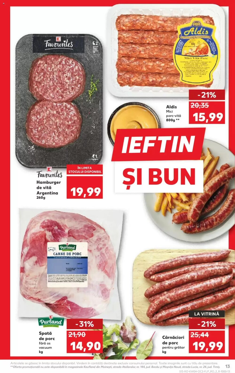 Catalogul cu oferte Kaufland valabil de la 20.01.2026 - Pagina 13.