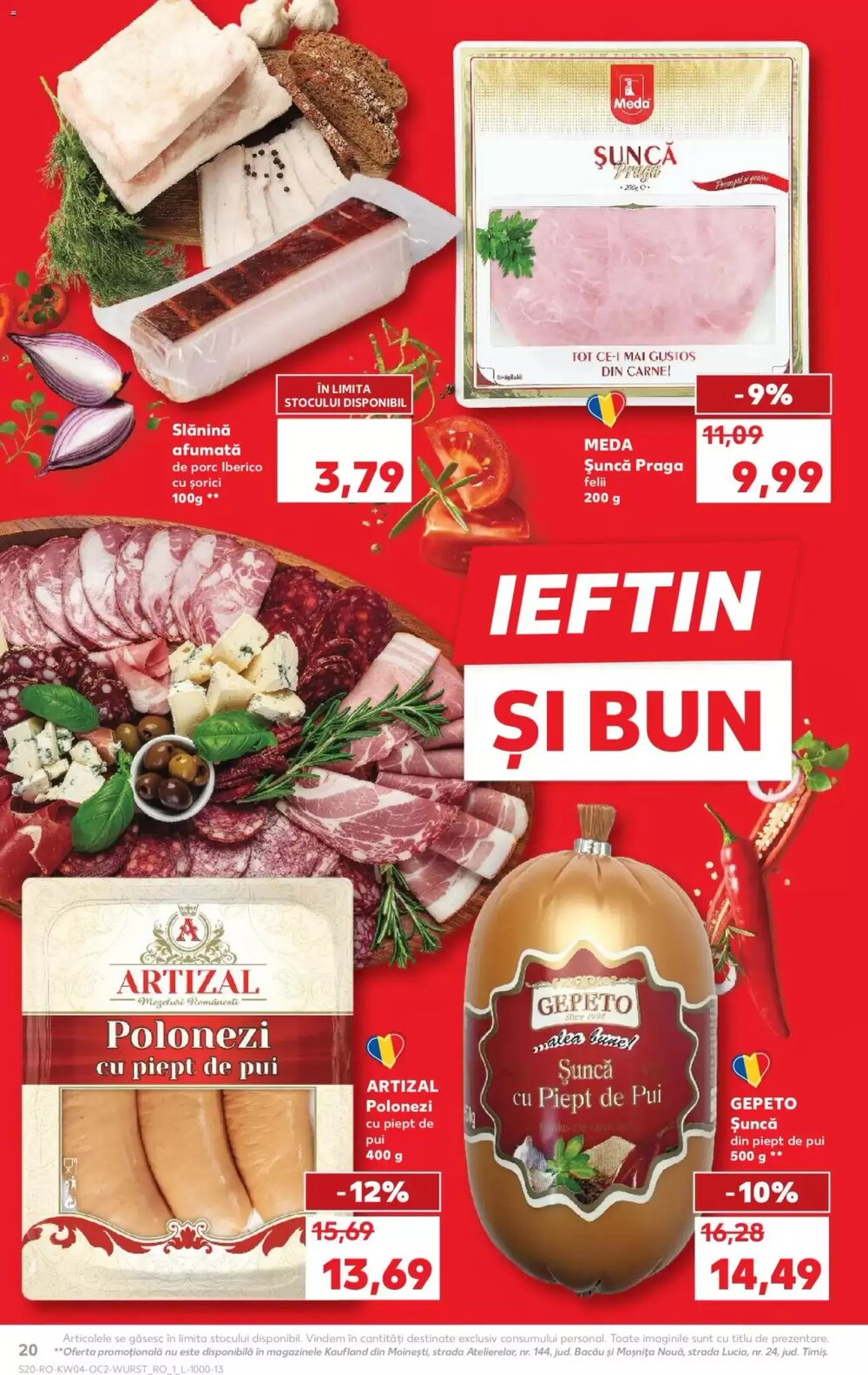 Catalogul cu oferte Kaufland valabil de la 20.01.2026 - Pagina 20.