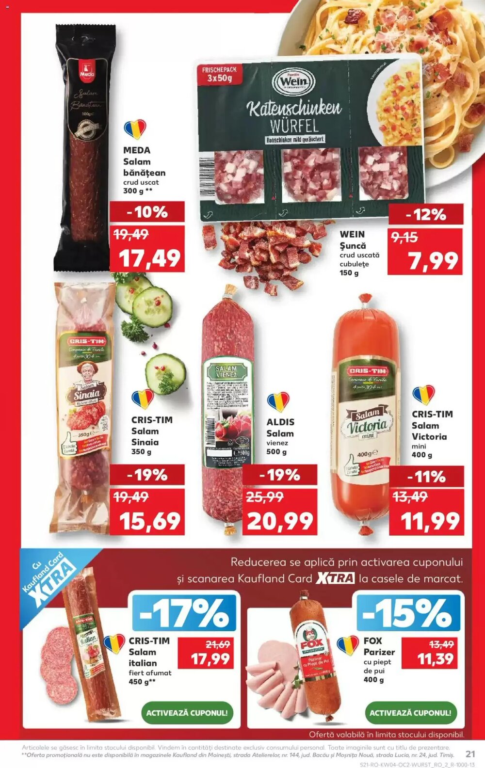 Catalogul cu oferte Kaufland valabil de la 20.01.2026 - Pagina 21.