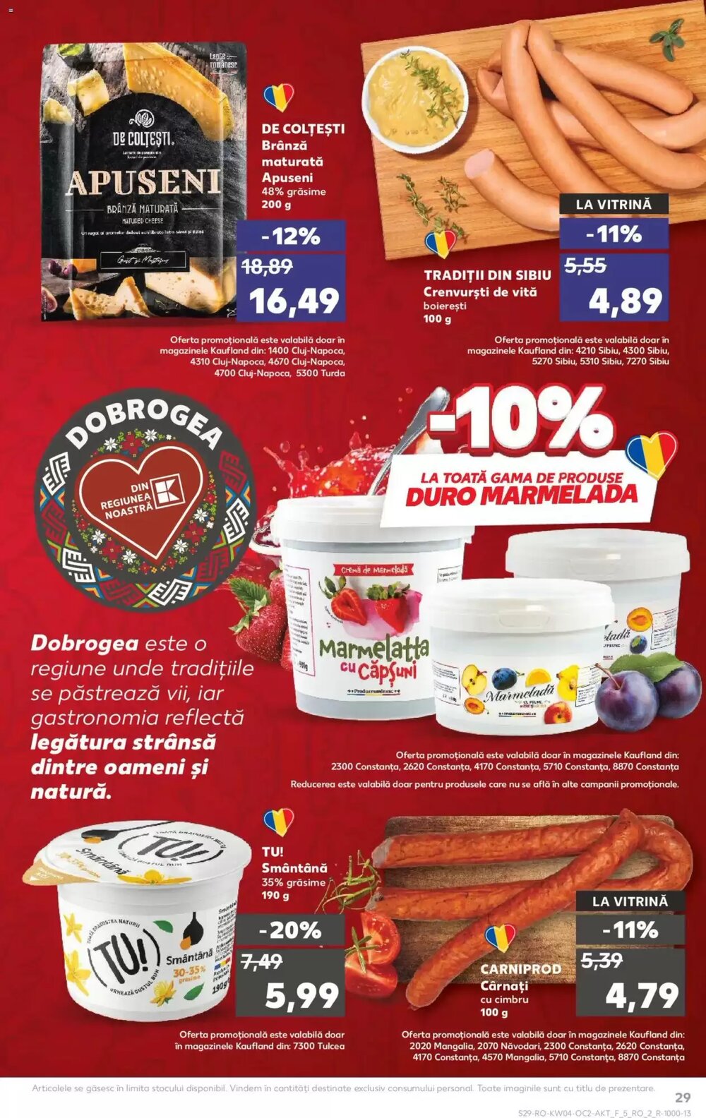 Catalogul cu oferte Kaufland valabil de la 20.01.2026 - Pagina 29.