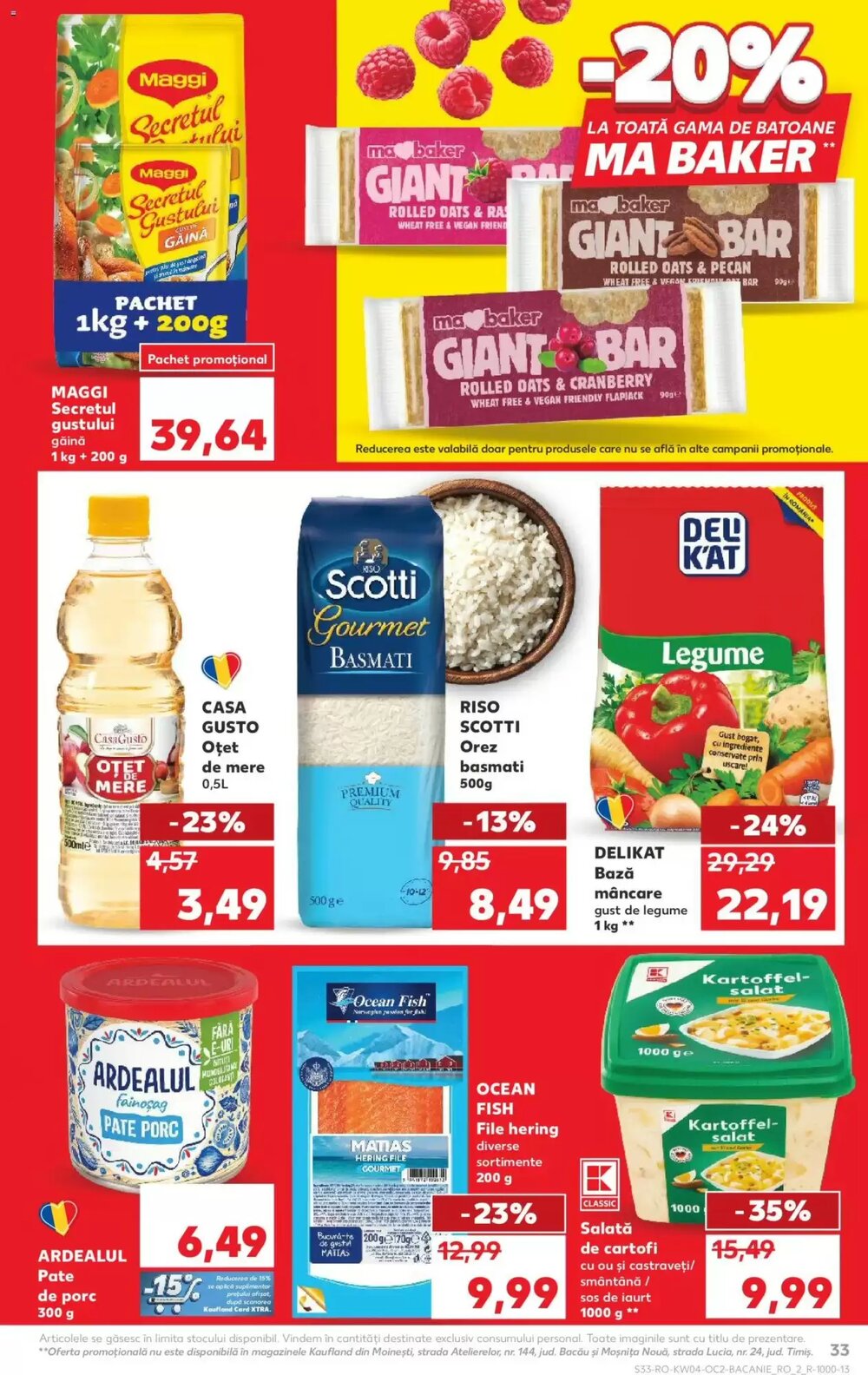 Catalogul cu oferte Kaufland valabil de la 20.01.2026 - Pagina 33.