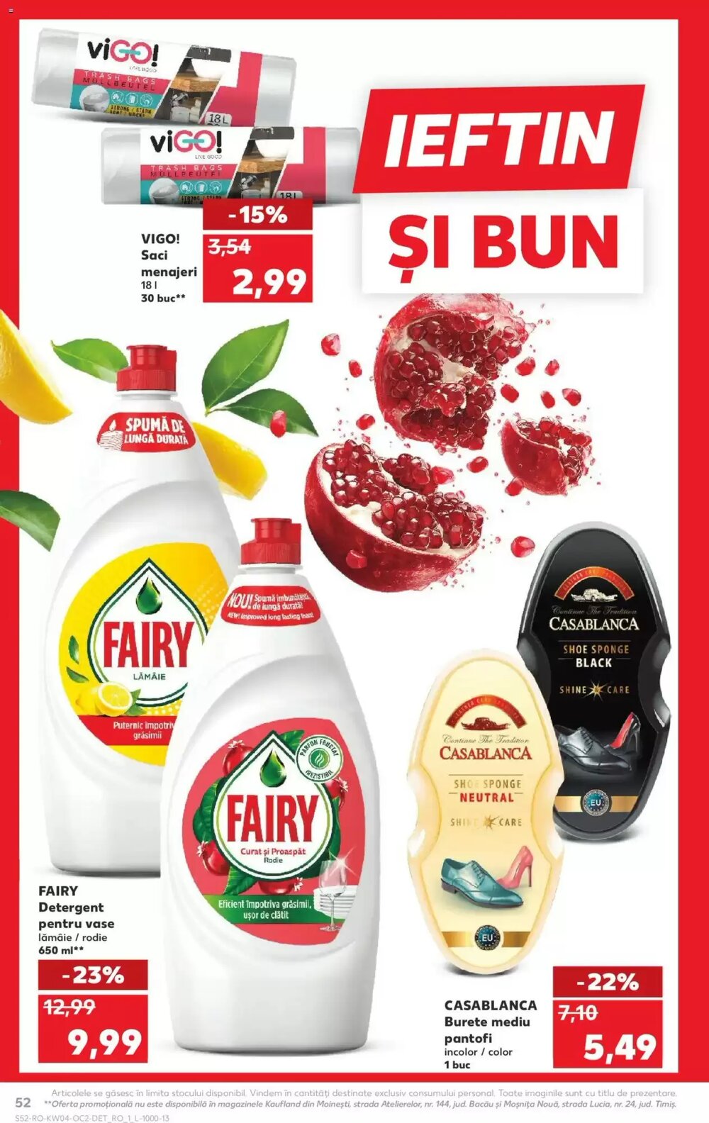 Catalogul cu oferte Kaufland valabil de la 20.01.2026 - Pagina 52.