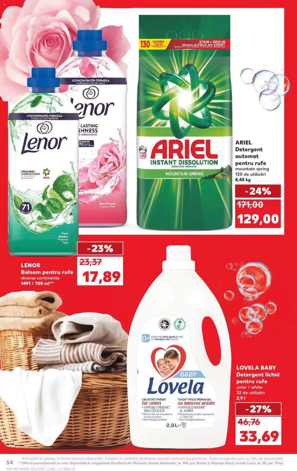 Catalogul cu oferte Kaufland valabil de la 20.01.2026 - Pagina 54.