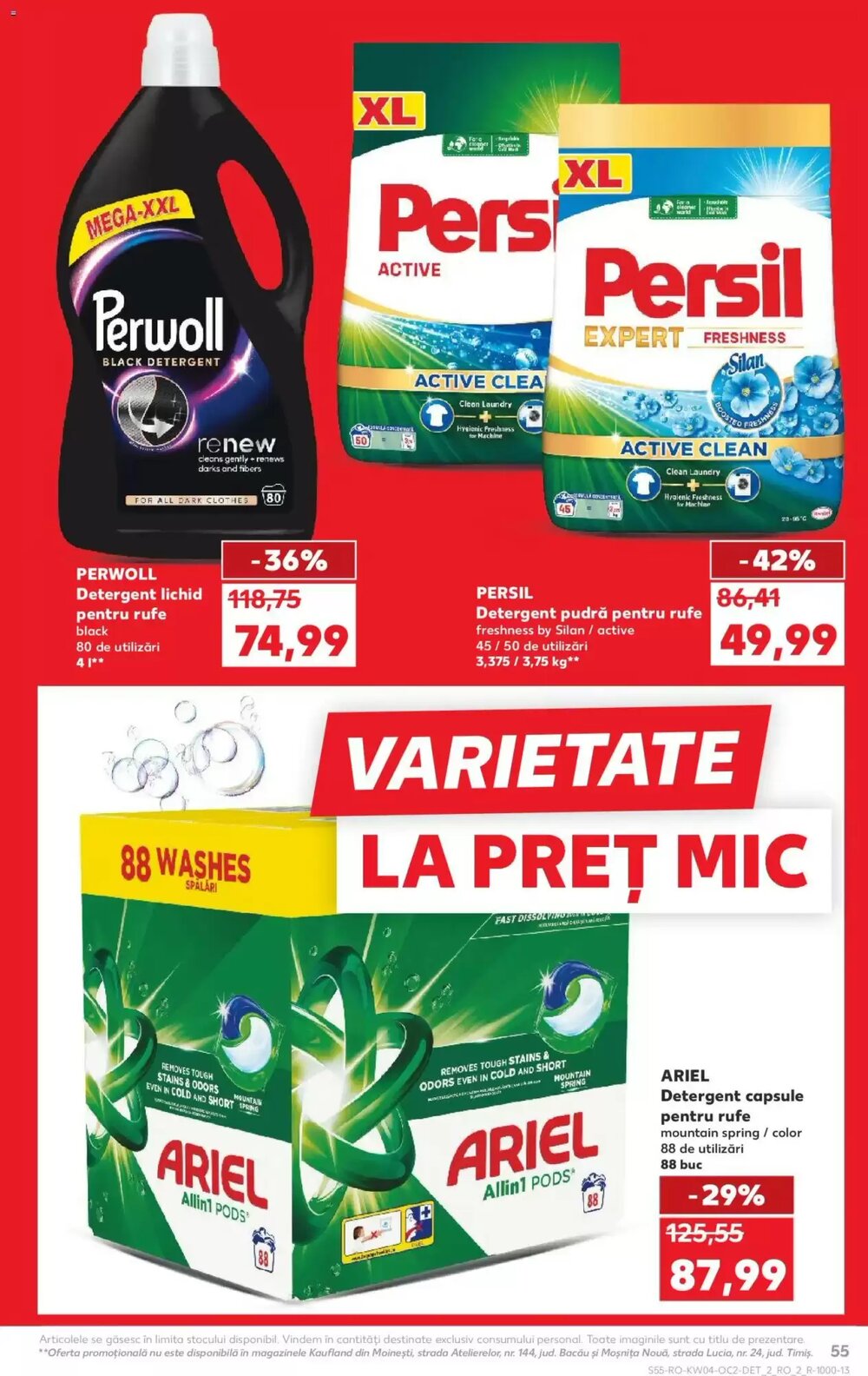 Catalogul cu oferte Kaufland valabil de la 20.01.2026 - Pagina 55.