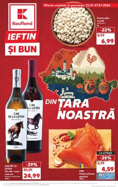 Catalogul cu oferte Kaufland valabil de la 21.01.2026