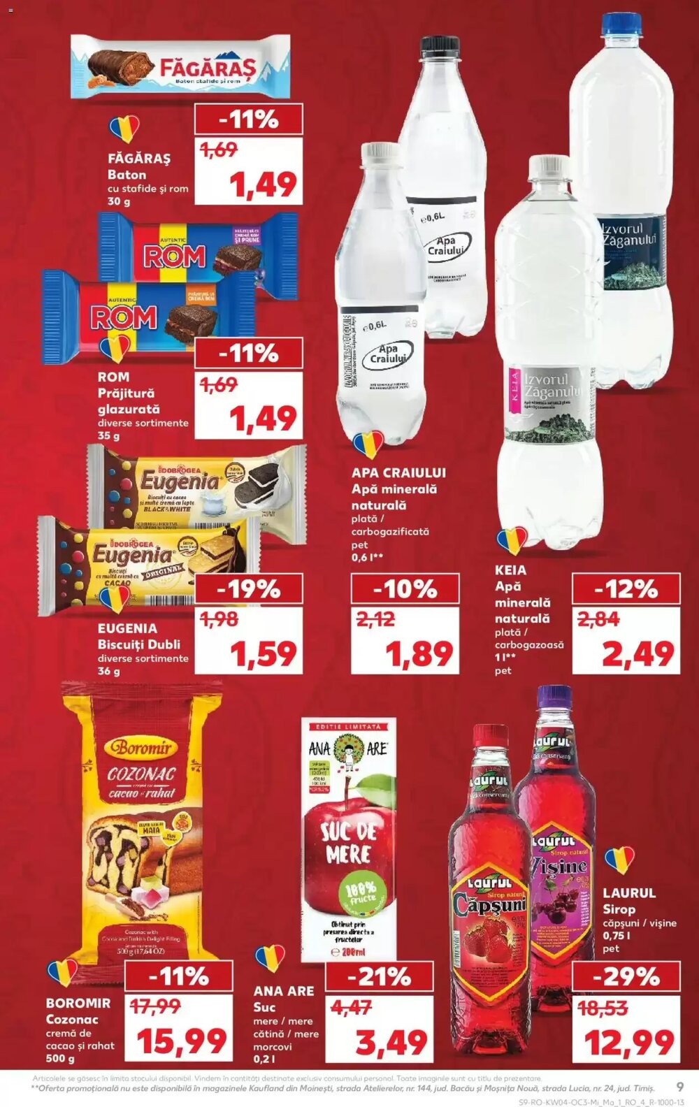 Catalogul cu oferte Kaufland valabil de la 21.01.2026 - Pagina 9.