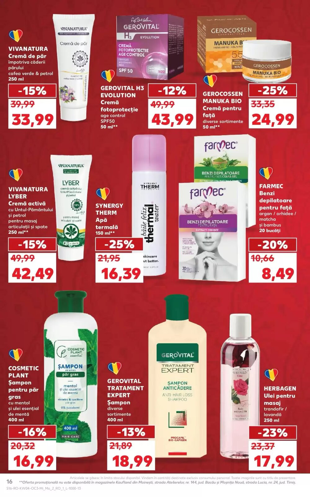 Catalogul cu oferte Kaufland valabil de la 21.01.2026 - Pagina 16.