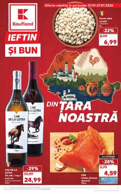 Catalogul cu oferte Kaufland valabil de la 21.01.2026
