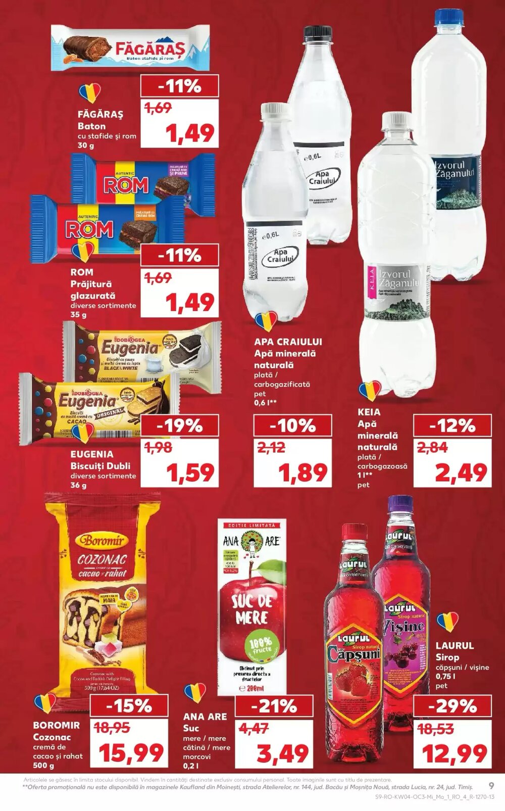 Catalogul cu oferte Kaufland valabil de la 21.01.2026 - Pagina 9.