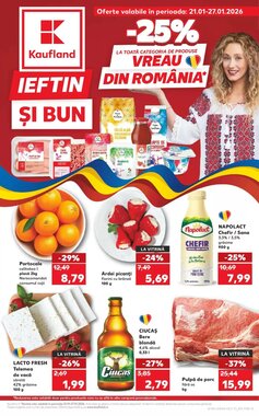 Catalogul cu oferte Kaufland valabil de la 21.01.2026