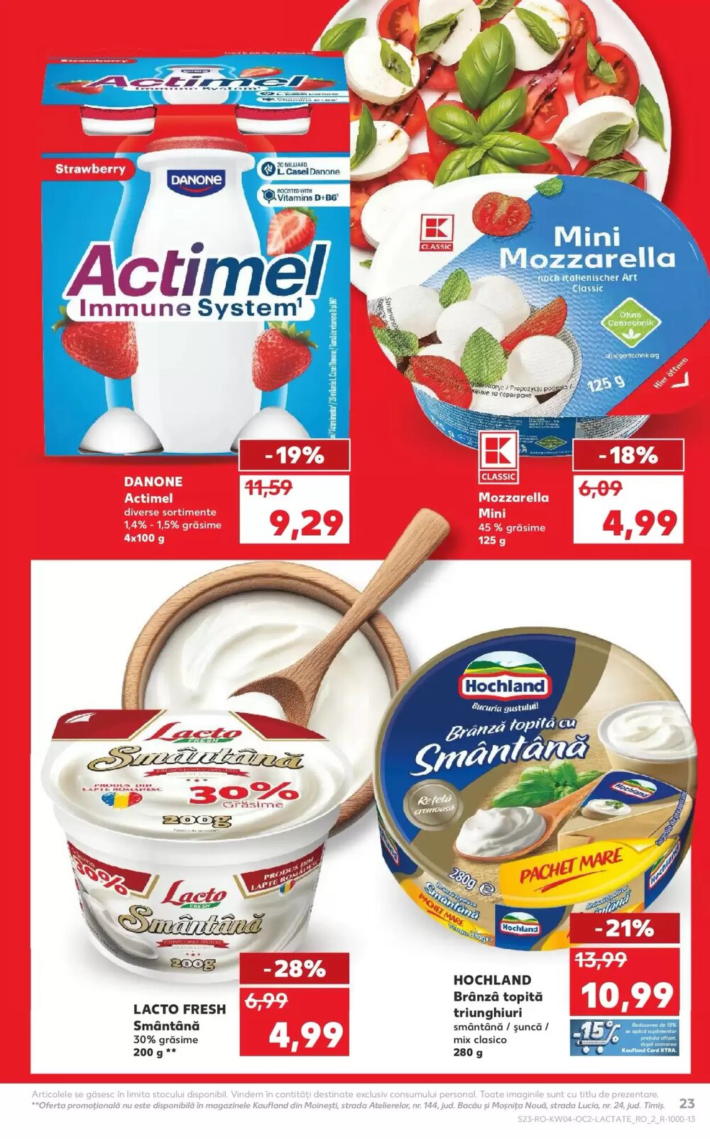 Catalogul cu oferte Kaufland valabil de la 21.01.2026 - Pagina 23.