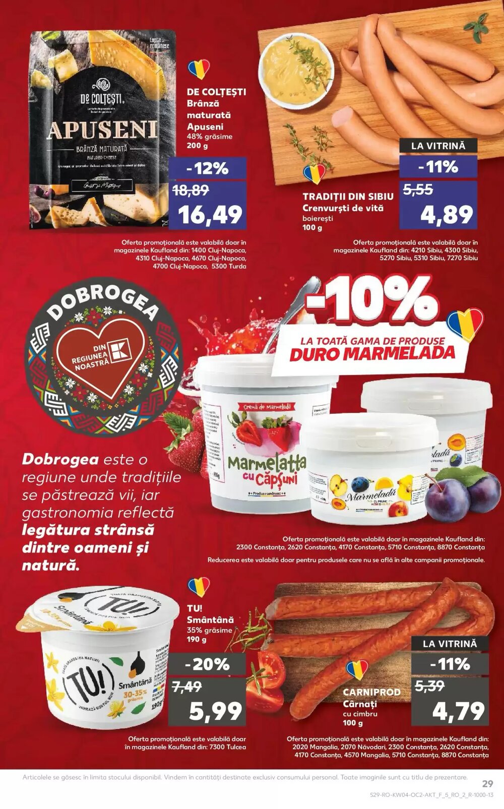 Catalogul cu oferte Kaufland valabil de la 21.01.2026 - Pagina 29.