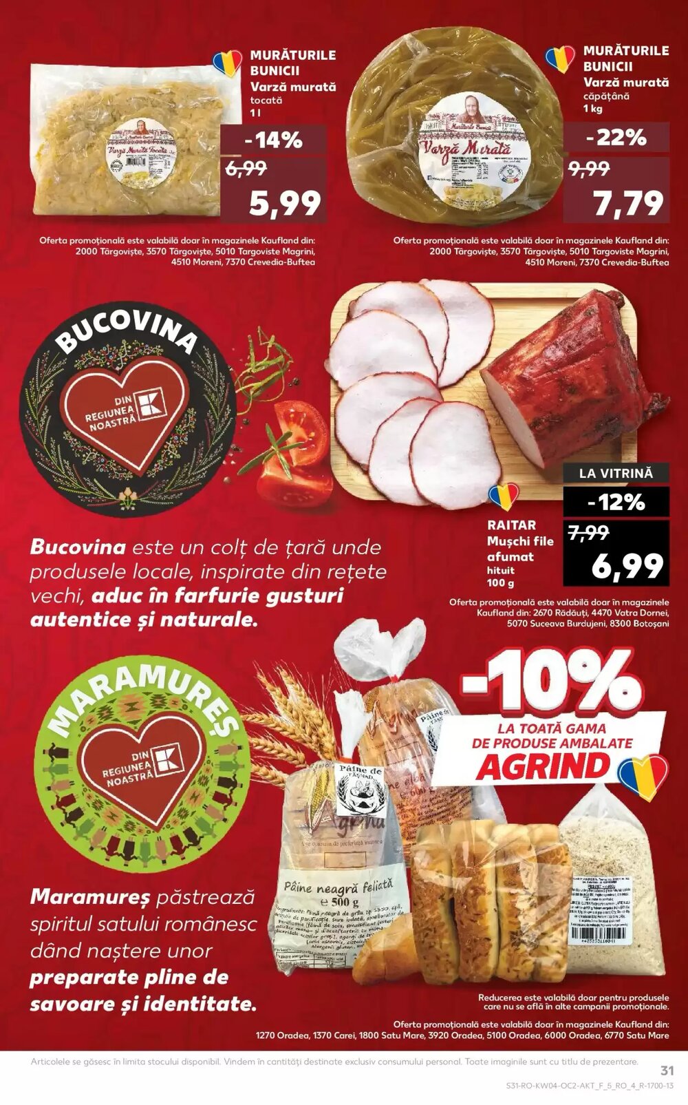 Catalogul cu oferte Kaufland valabil de la 21.01.2026 - Pagina 31.