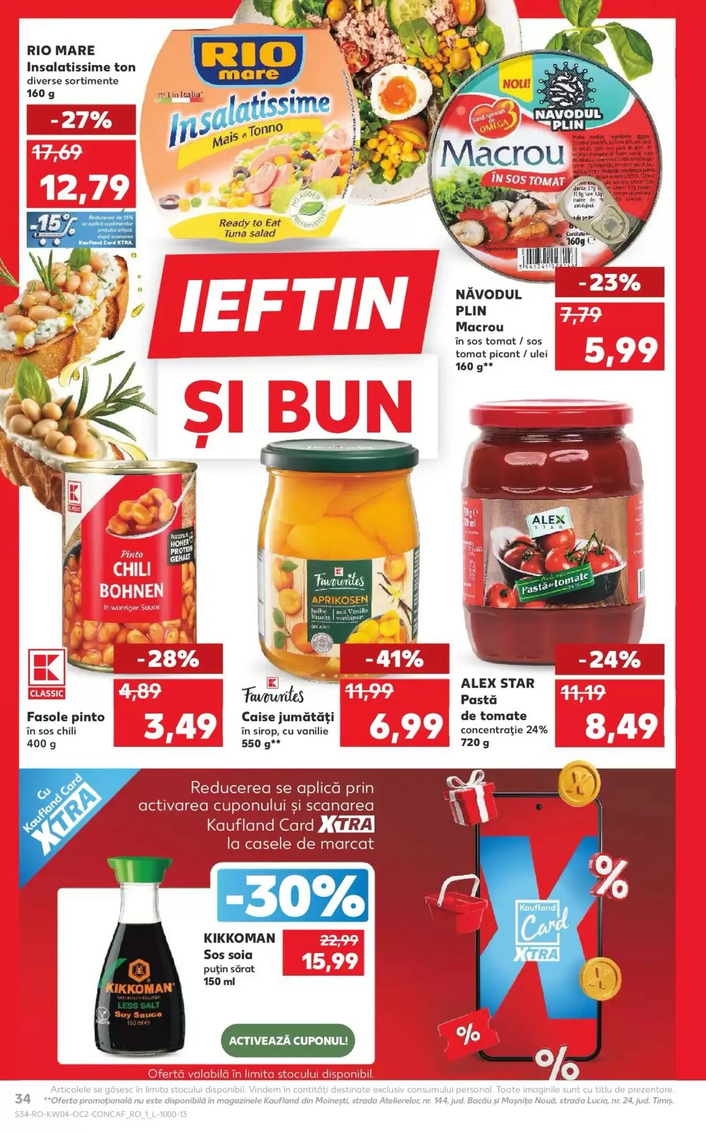 Catalogul cu oferte Kaufland valabil de la 21.01.2026 - Pagina 34.