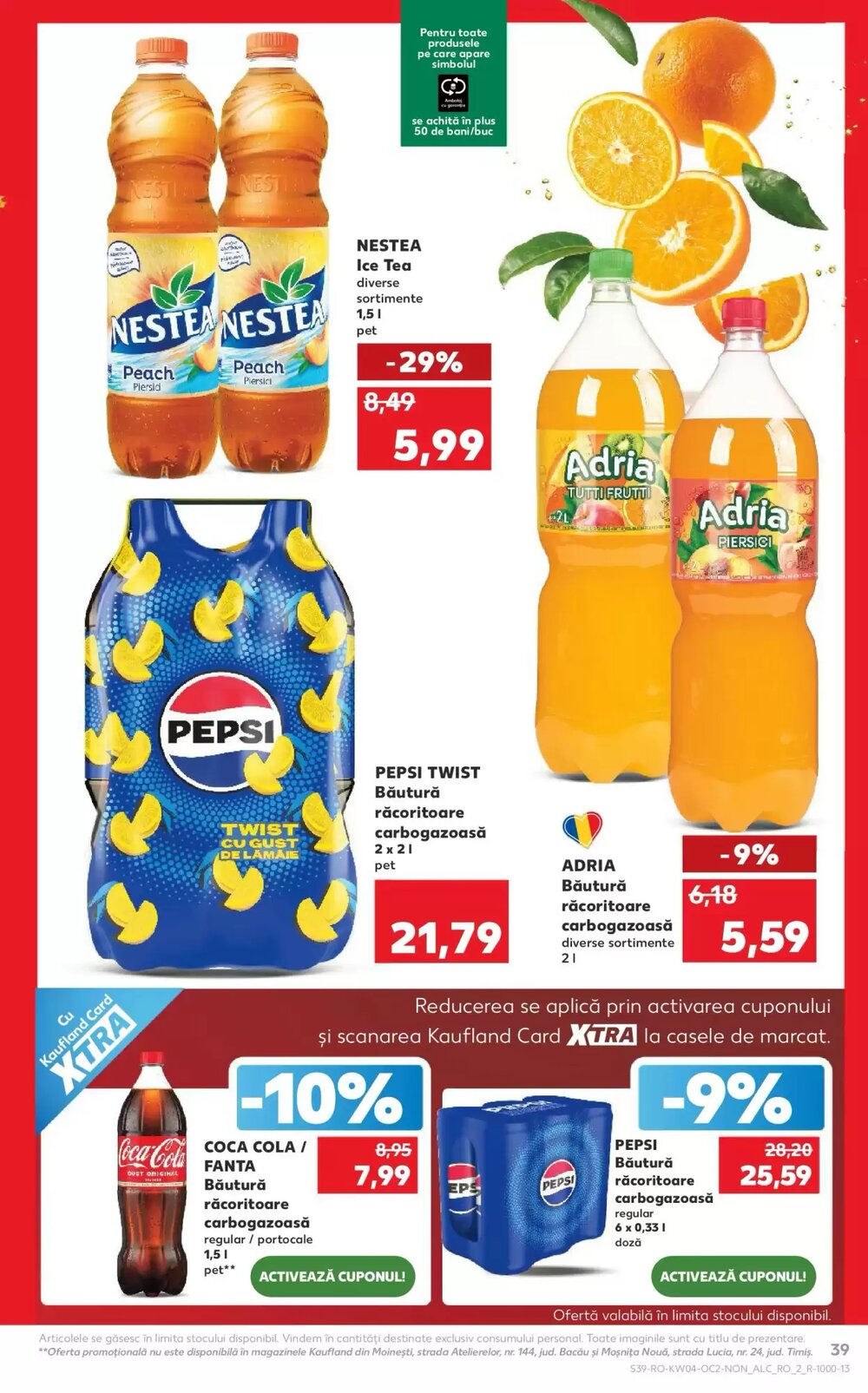 Catalogul cu oferte Kaufland valabil de la 21.01.2026 - Pagina 39.