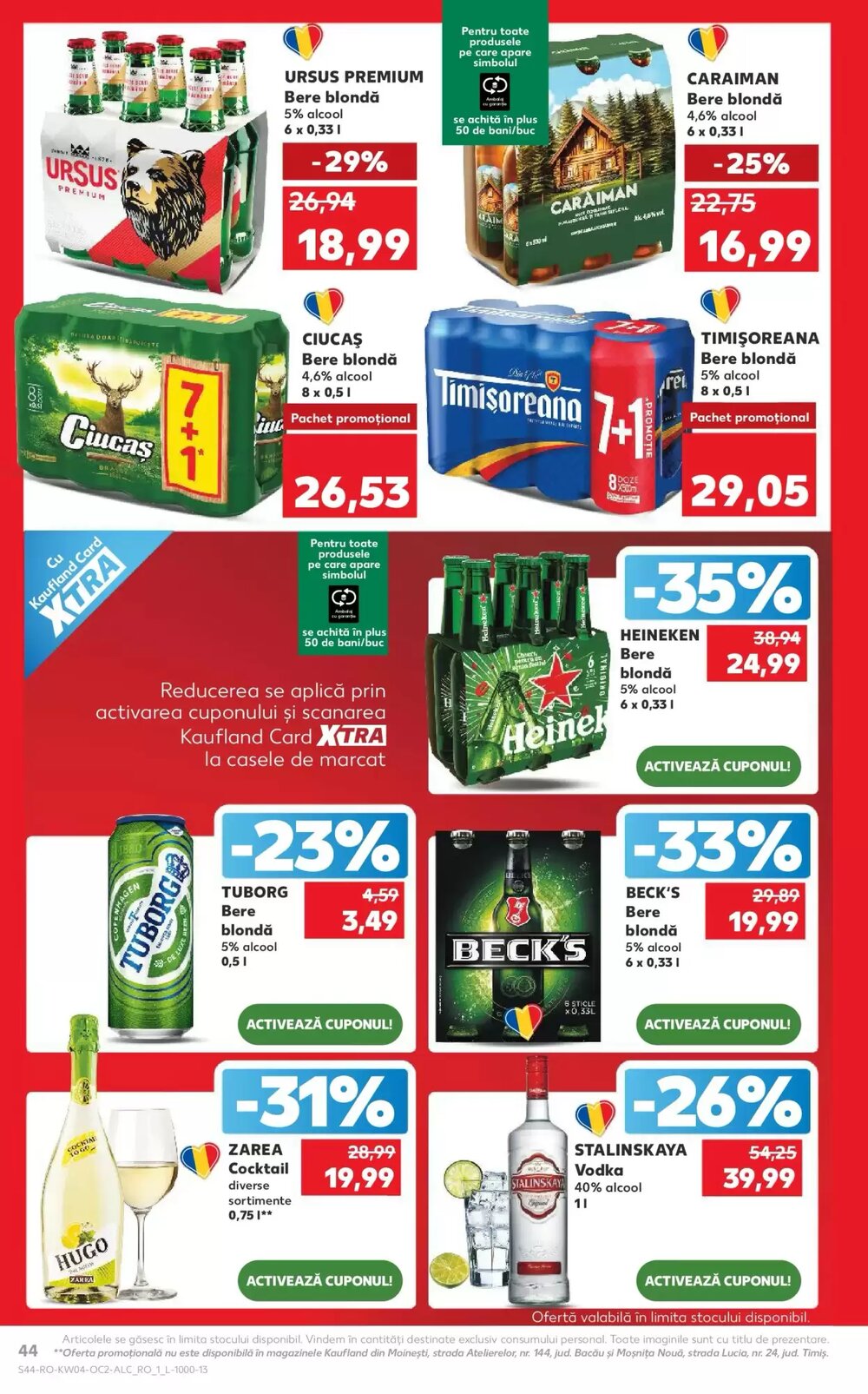 Catalogul cu oferte Kaufland valabil de la 21.01.2026 - Pagina 44.