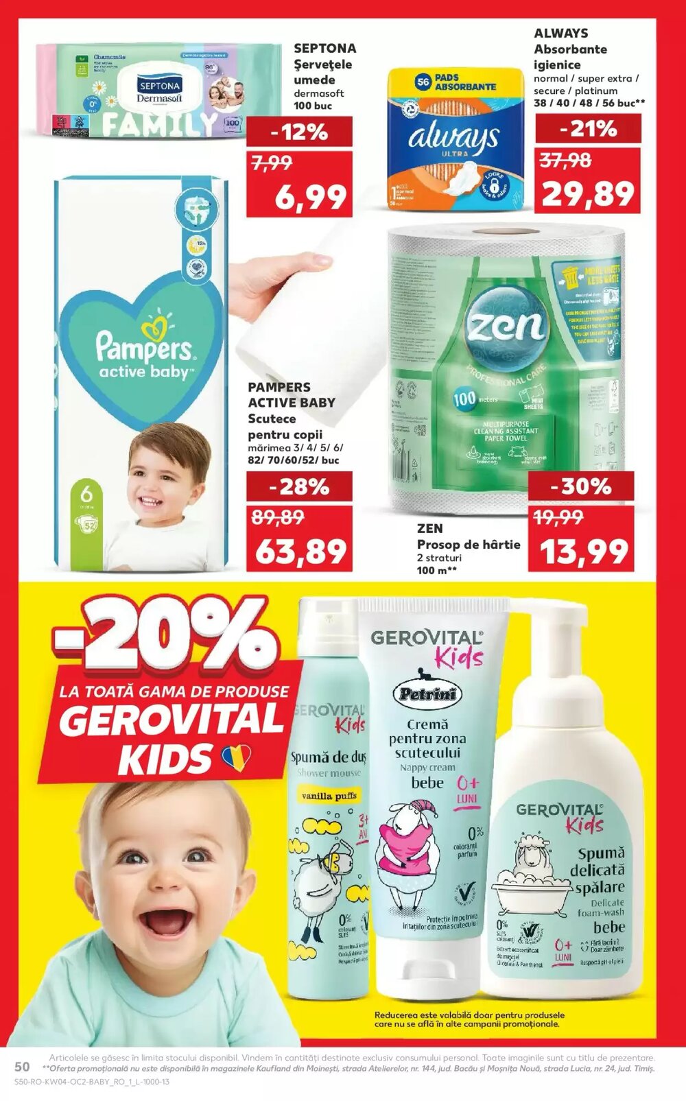 Catalogul cu oferte Kaufland valabil de la 21.01.2026 - Pagina 50.